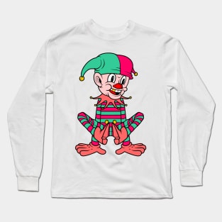 funy clown Long Sleeve T-Shirt